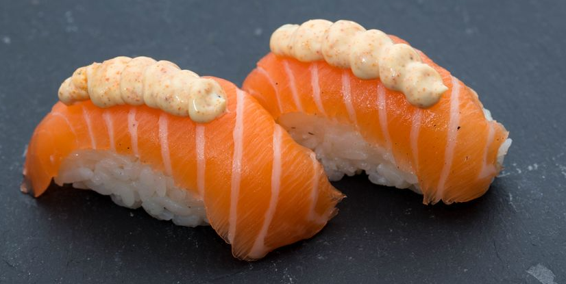 Spicy salmon Sushi - MY | Sushi & Japanese Food Delivery in Monaco, Cap-d'Ail & Beausoleil